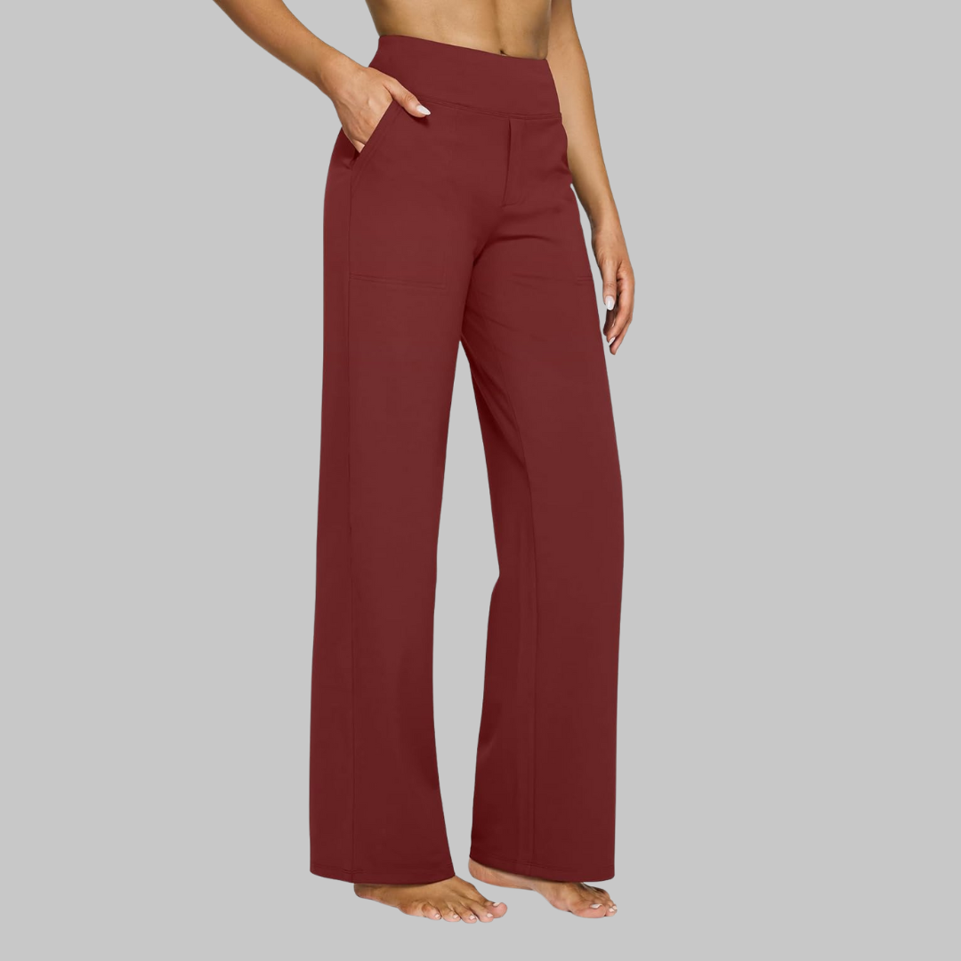 High-Waisted Wide-Leg Trousers for Women
