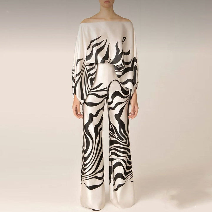 Two-Piece Summer Top and Shorts Set for Women