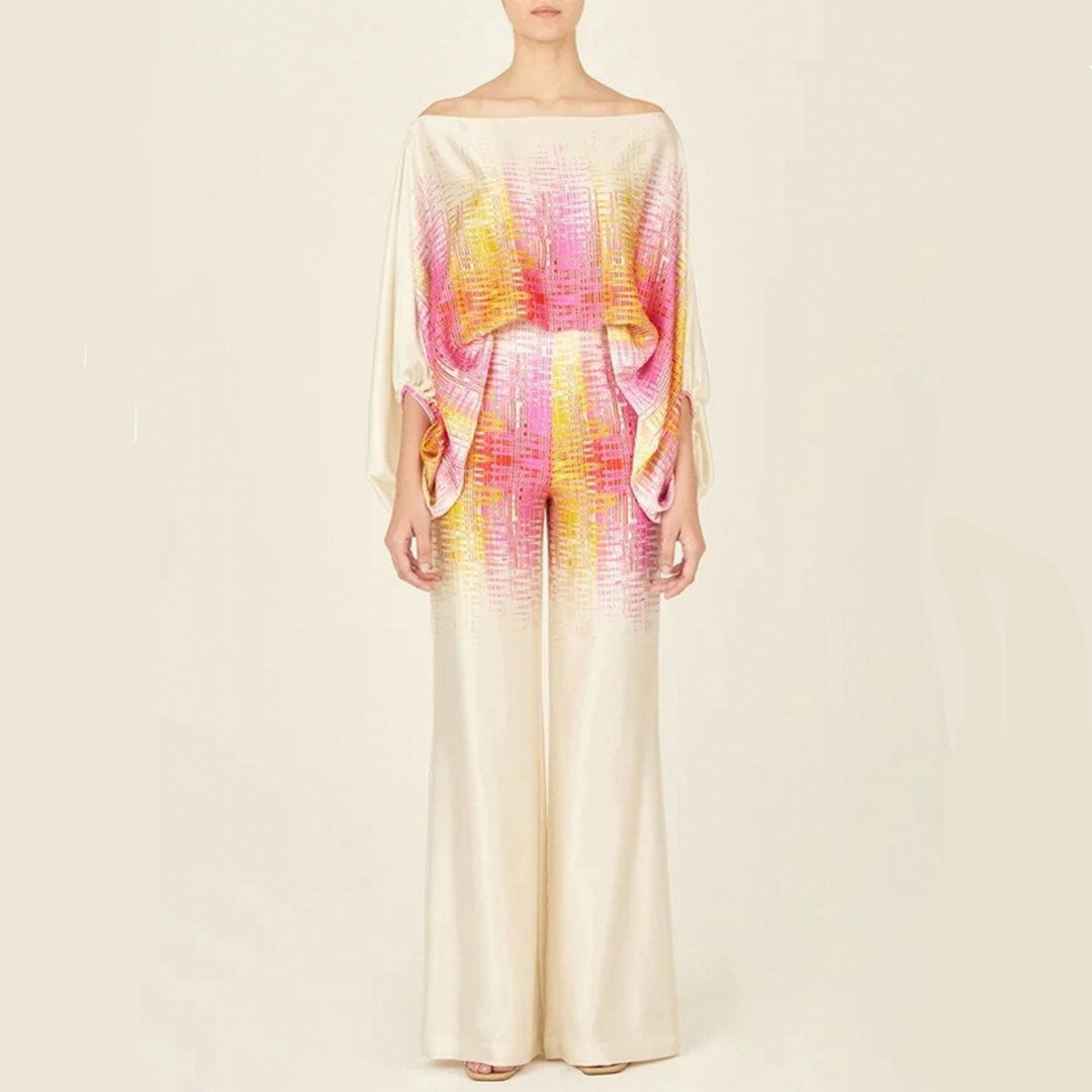 Two-Piece Summer Top and Shorts Set for Women