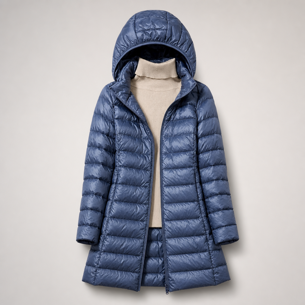 Giacca invernale da donna in piumino ultraleggero