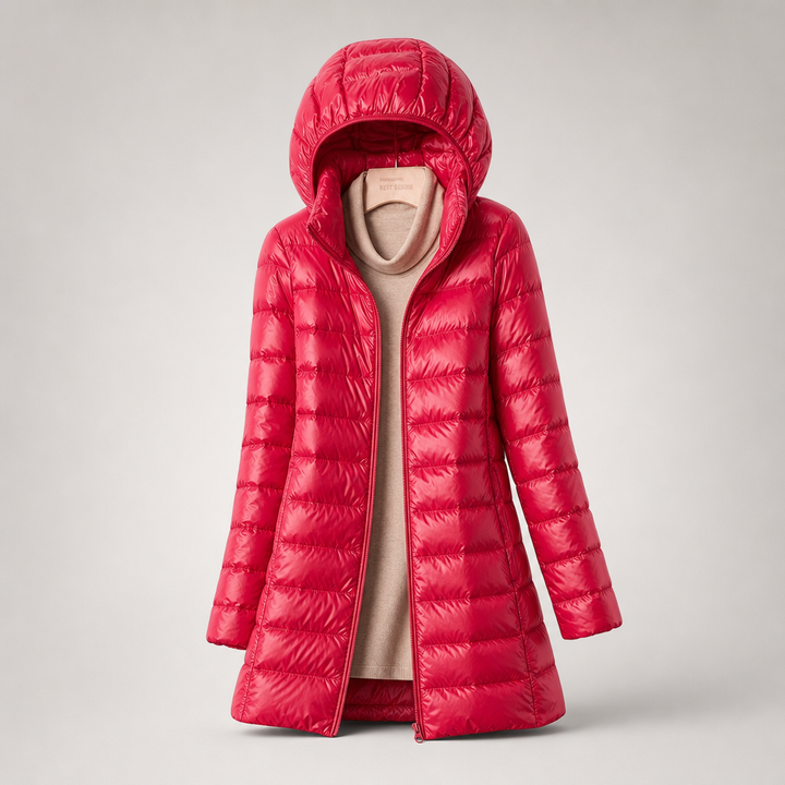Giacca invernale da donna in piumino ultraleggero