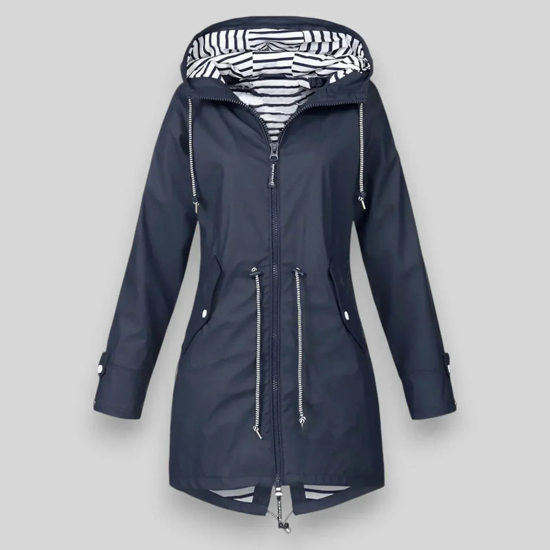 Women's Waterproof Jacket with Adjustable Hood