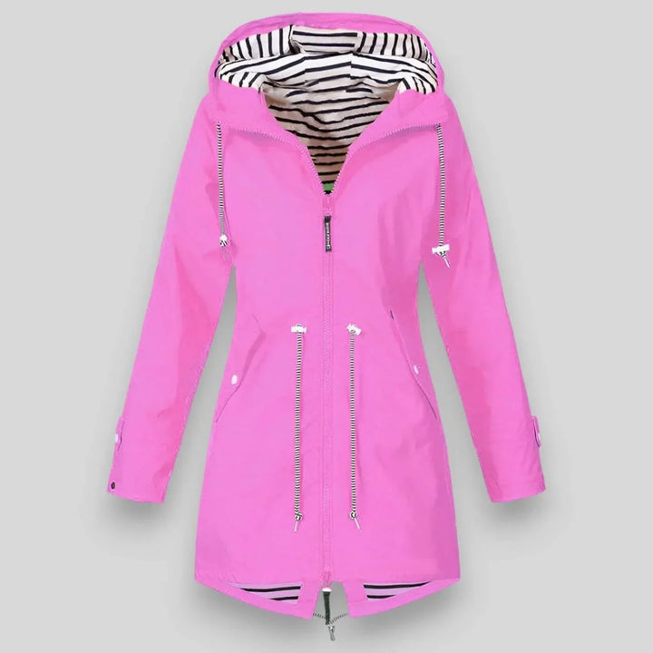Women's Waterproof Jacket with Adjustable Hood