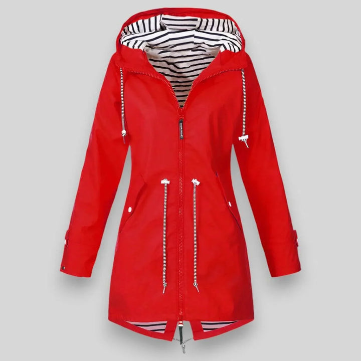 Women's Waterproof Jacket with Adjustable Hood